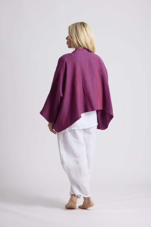 Ava - Short linen jacket - Image 3