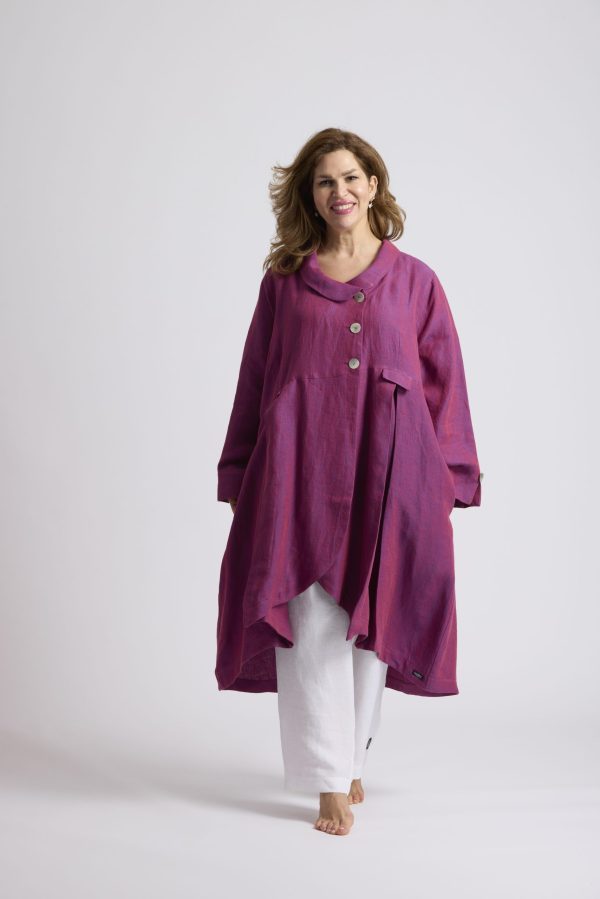 Fiona - Linen coat - Image 2